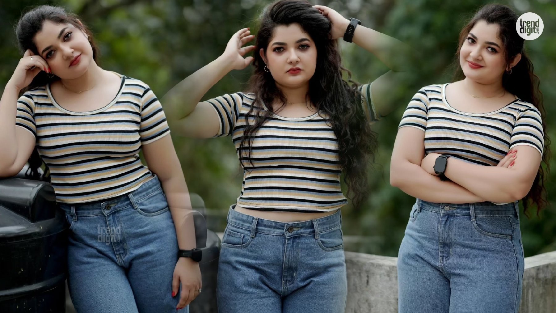 Varsha Striped Top – Easygoing Chic With A Fresh Contemporary Edge And Appeal