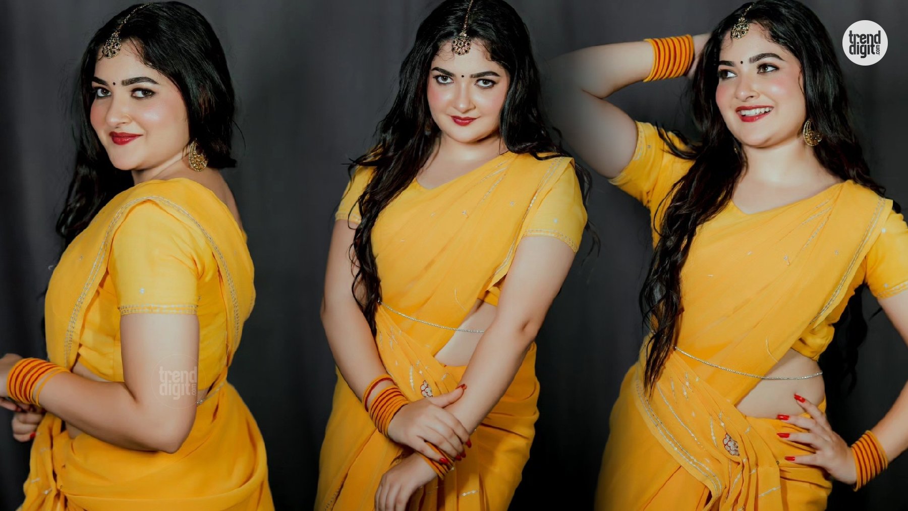 Varsha Yellow Saree – Golden Festive Grace With A Radiant Traditional Charm